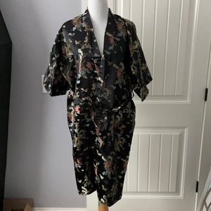 Silk Chinese style bathrobe